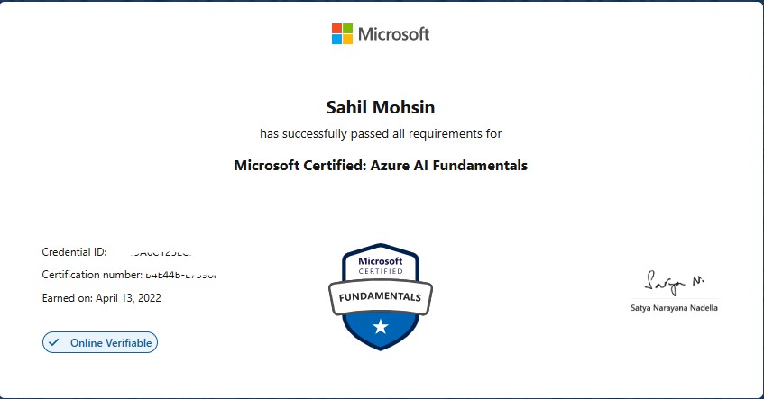 Certificate 9