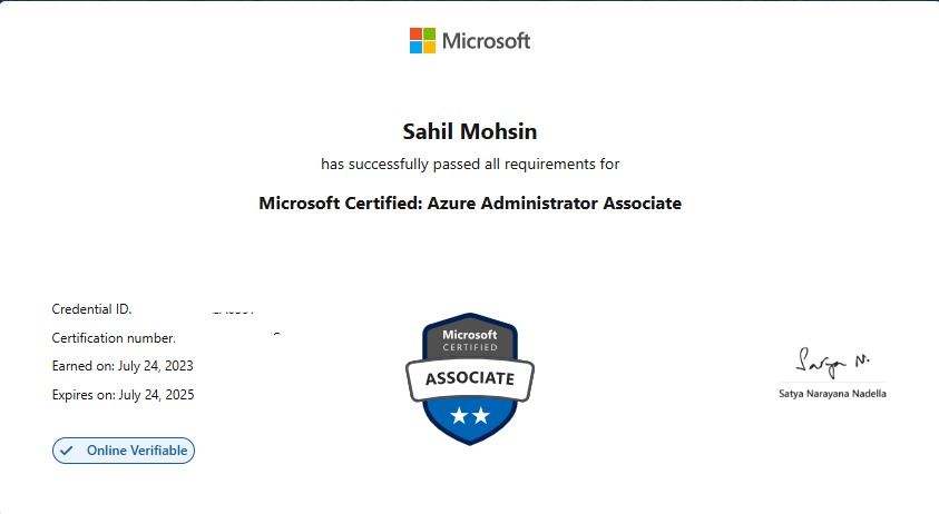 Certificate 6