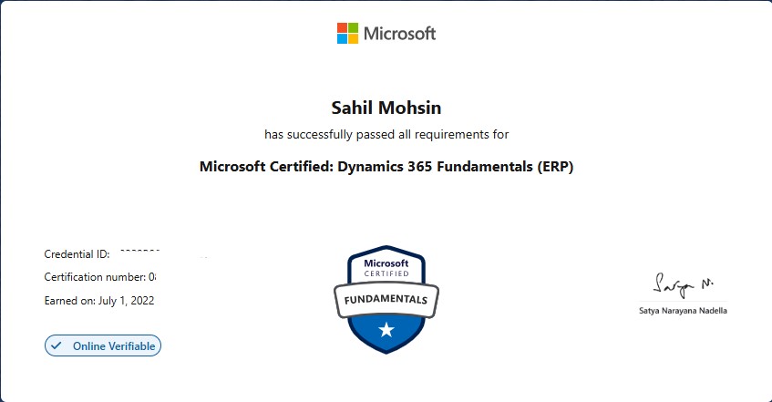 Certificate 13